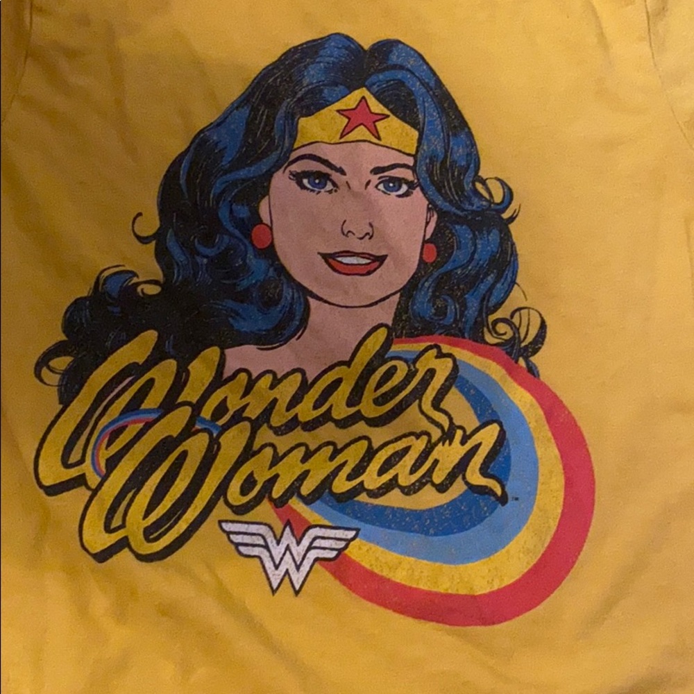 A wonder woman T-shirt